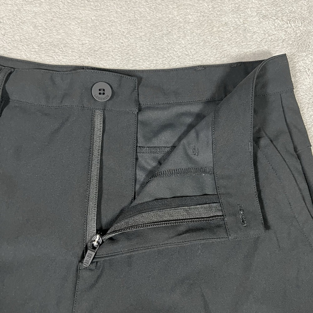 Legends Aviation Pants Mens 34 Black Athleisure Stretch Activewear Chino Golf - Picture 7 of 12